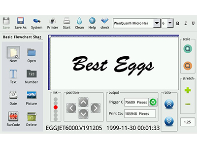 405HS Egg Printer
